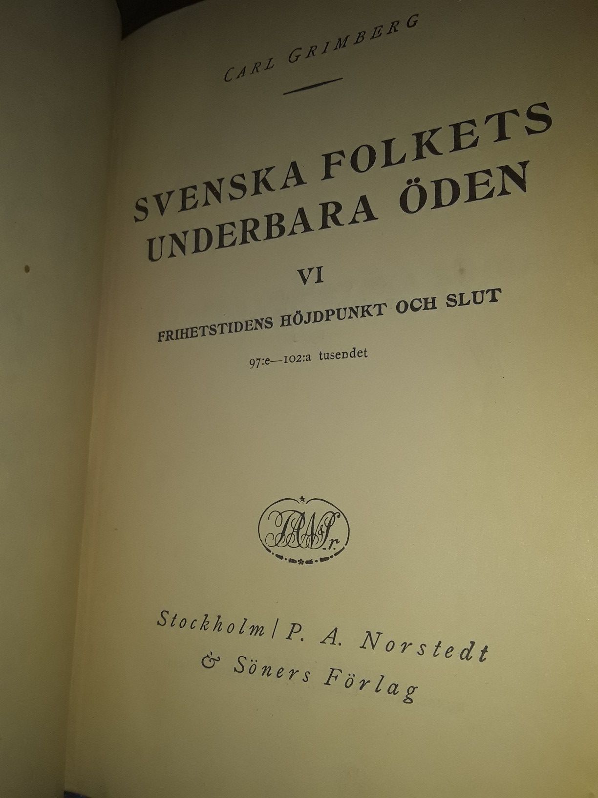 Antique books