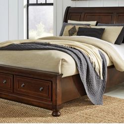 King Size Bed Frame  Costco Storage Drawers 