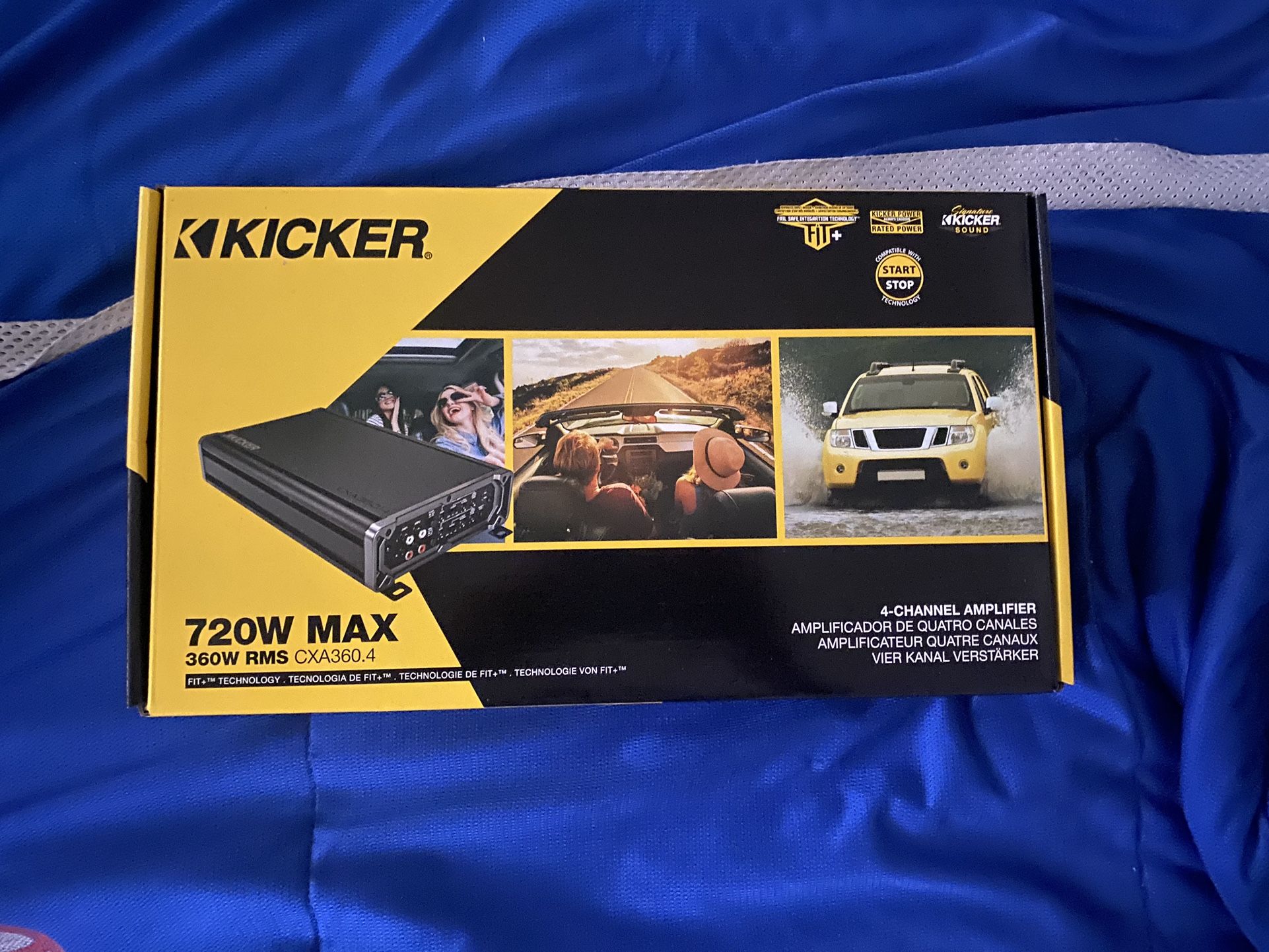 Kicker 360.4 Amplifier