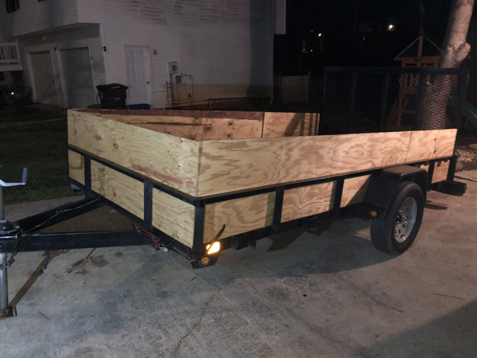 SUPER DUTY 6.5X13 foot utility trailer
