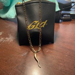 Italian Horn And Chain