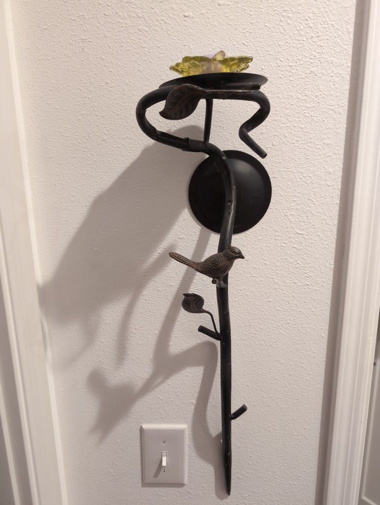 Wall Decor Candle Holder