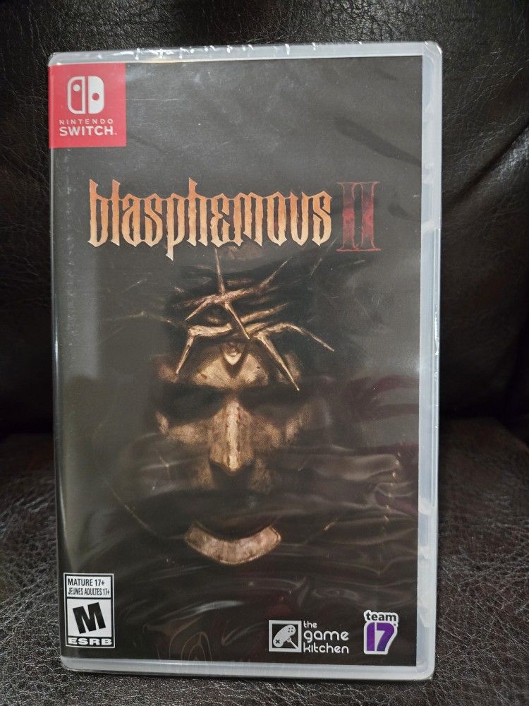 New Sealed Blasphemous 2 Nintendo Switch Game