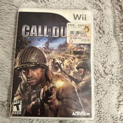 Call of Duty 3 - Nintendo  Wii Game