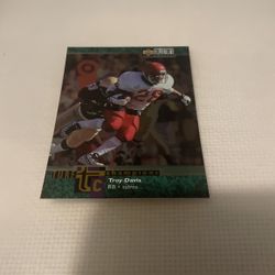 Football Upper Deck 1997 Troy Davis TC5