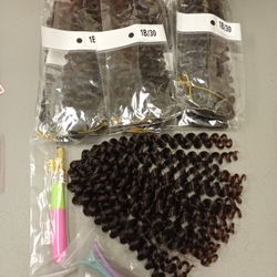 1B/30 Crochet Hair 7 Packs