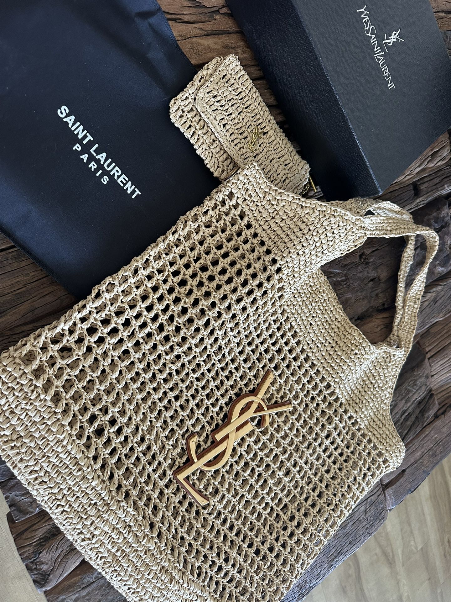 Saint Laurent Yute Tote Bag