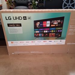 BRAND NEW 75INCH LG UHD AI 4K
