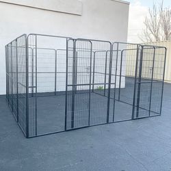 Brand New $360 Heavy Duty 10x10x5ft Tall Pet Playpen 16-Panel Dog Crate Kennel Exercise Cage Fence