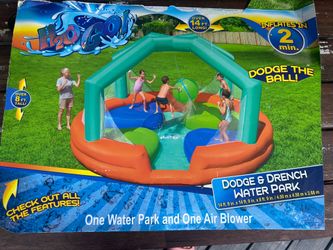 Dodge the wrecking ball water park