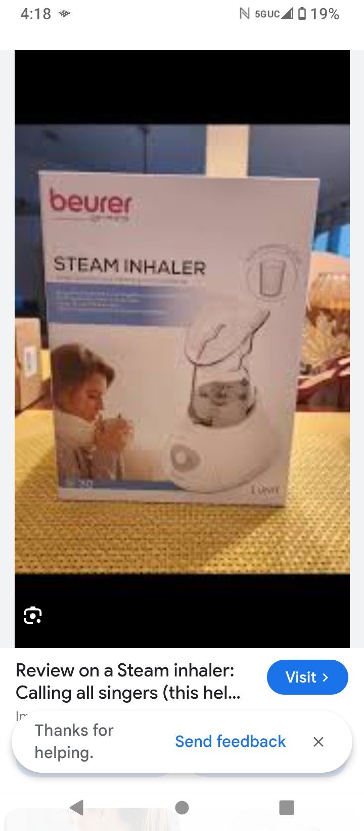 Steam Inhaler