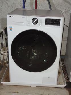 LG Thin Q washer and dryer