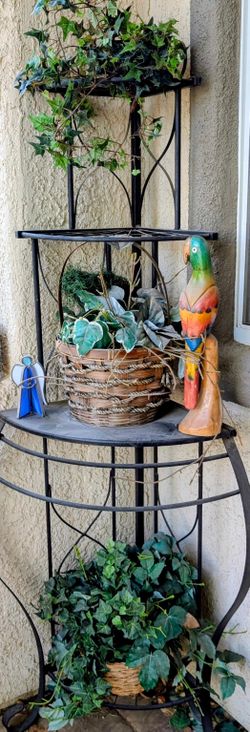 WROUGHT IRON SHELF