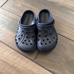 Kids Navy Crocs 12 Toddler
