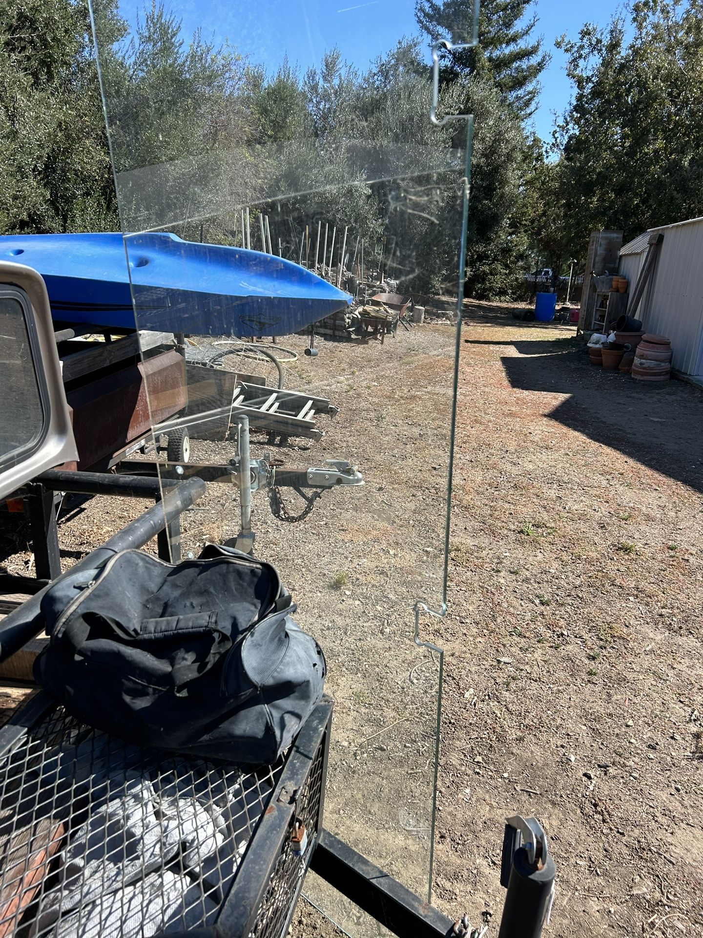Glass Shower Door, 28”x 71”