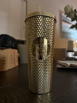 New Gold Starbucks Tumblr / Cup