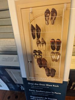 Over - the - Door Shoe Rack 