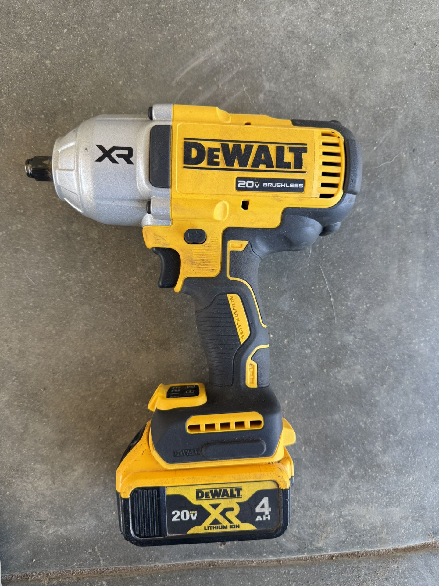 DeWalt 20V MAX XR 1/2 in. Cordless Brushless Impact Wrench