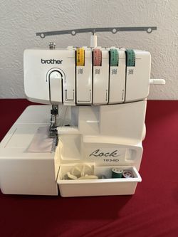 Brother 1034D 3 or 4 Thread Serger with Easy Lay-in Threading