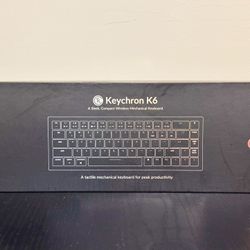 Keychron K6 Compact Mechanical Keyboard (Windows / Mac)