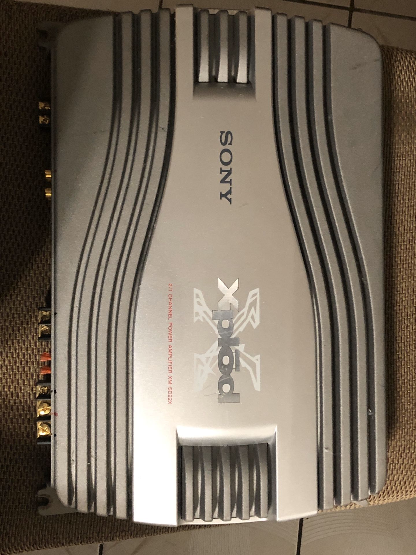 Xplod 2/1 Channel 1100 Watt Power Amplifier Model XMSD22X, for Sale