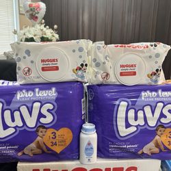 Luvs Size 3 Bundle $20