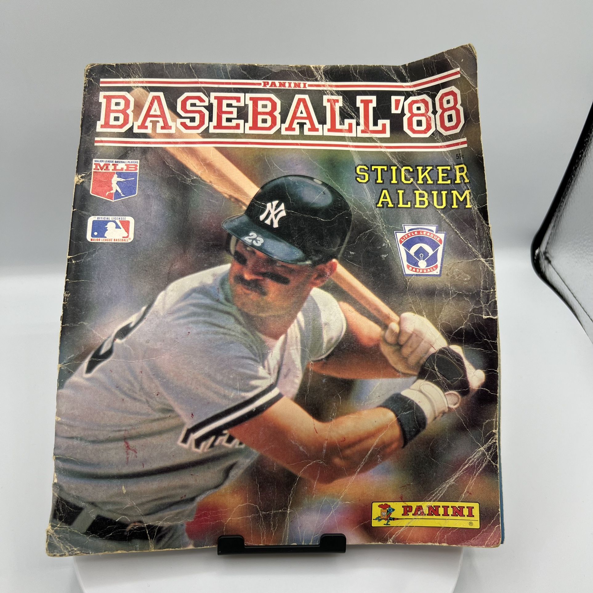 1988 PANINI MLB BASEBALL STICKER ALBUM BOOK DON MATTINGLY