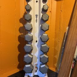 Ivanko Dumbell Set // HOIST Weight Stand