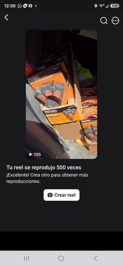 Extencion  electrica marca ridgid  extension  cord