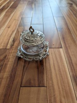 Victorian-Era Style Silver-Plated Sugar Bowl