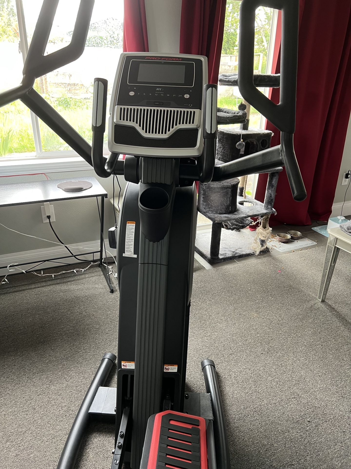 ProForm - Carbon HIIT H7 Elliptical Trainer - Black