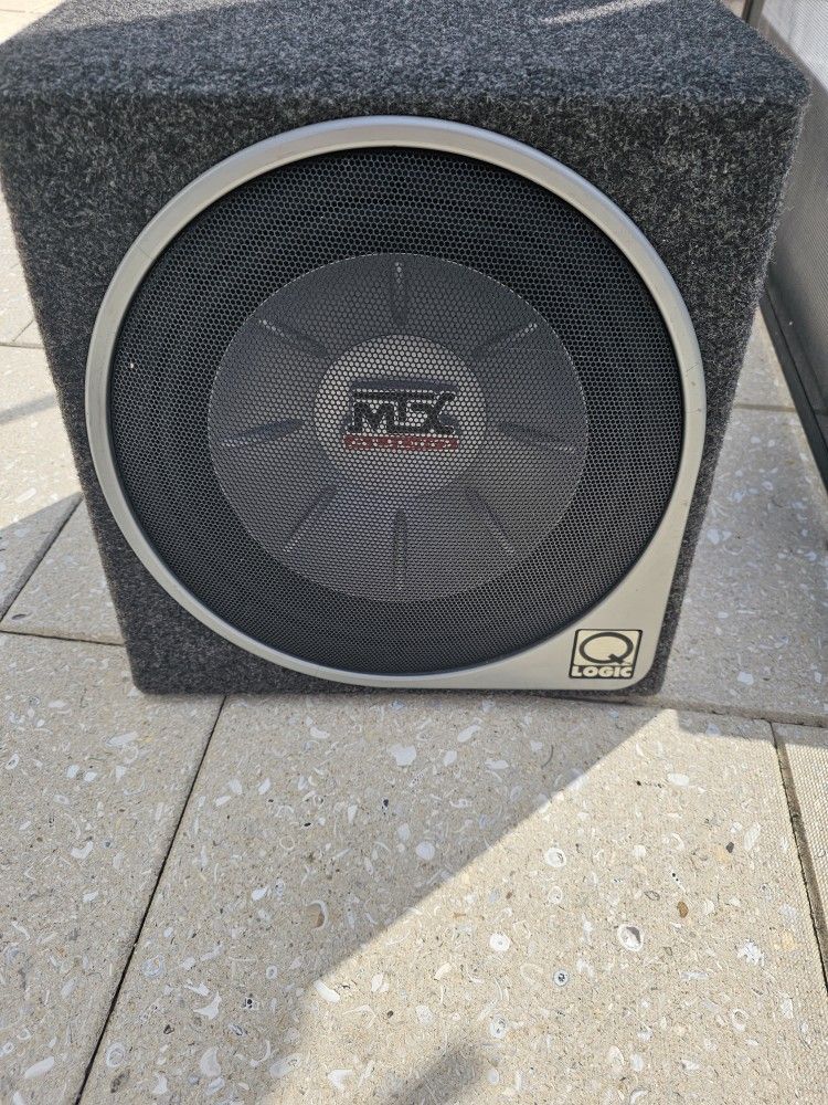 MTX 12" Sub w/ Qlogic Enclosure