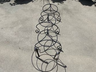 Garden pot stands.