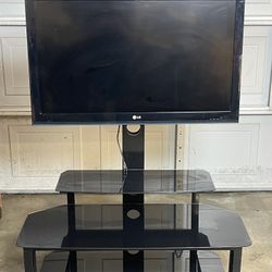 42 In.  LG Tv With Stand 
