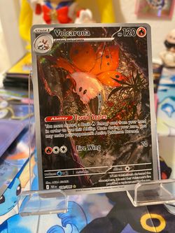 Volcarona - 100/086 - Illustration Rare - Black Bolt - Pokemon TCG