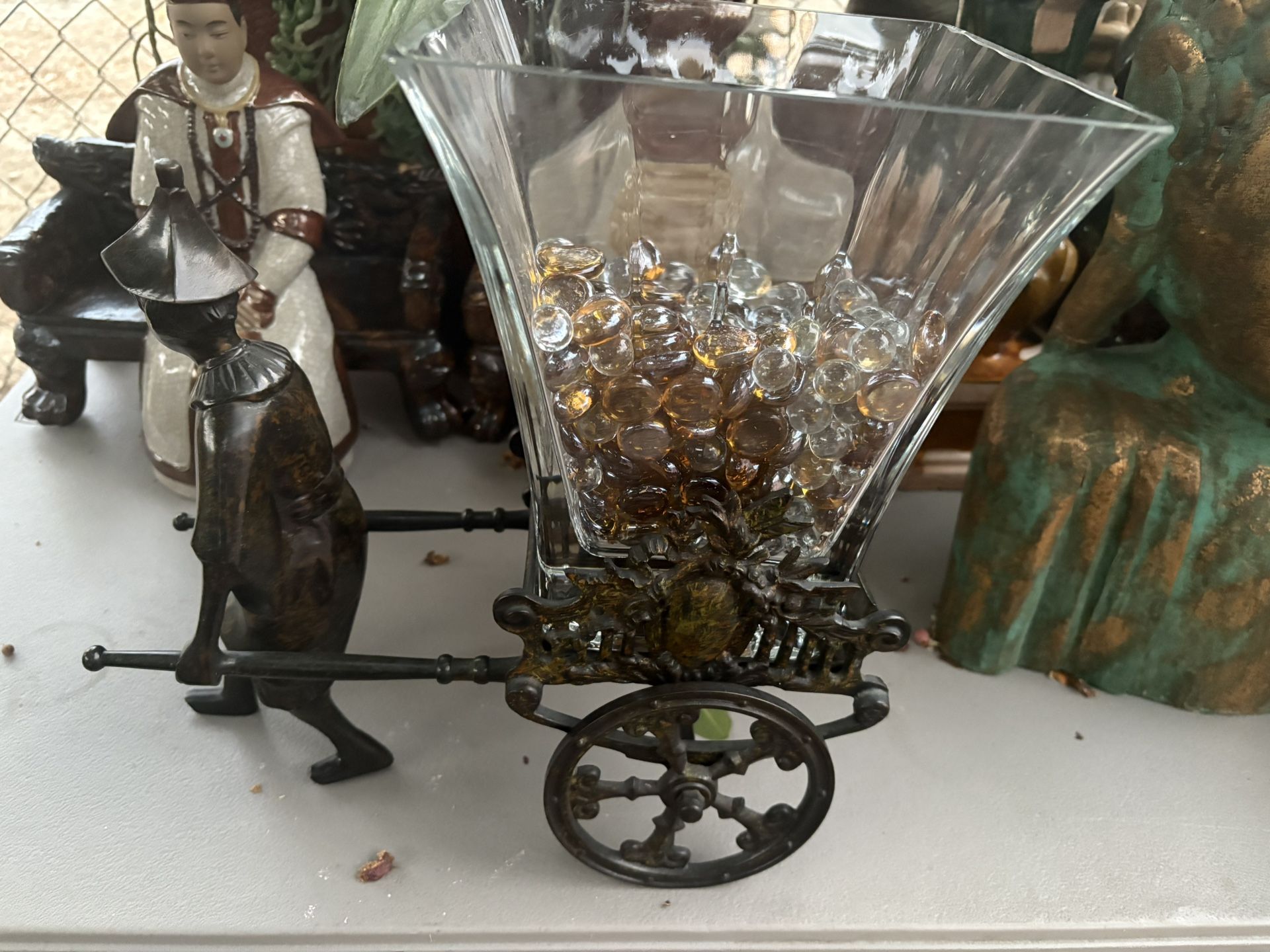 glass vase