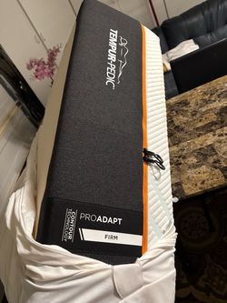 Luxury Tempur-Pedic PROADAPT Firm Mattress - 36" x 80" - Sealed in Plastic - $500