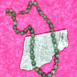 Vintage Jade Necklace 61 grams