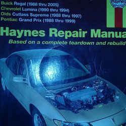 Haynes General motors repair manual