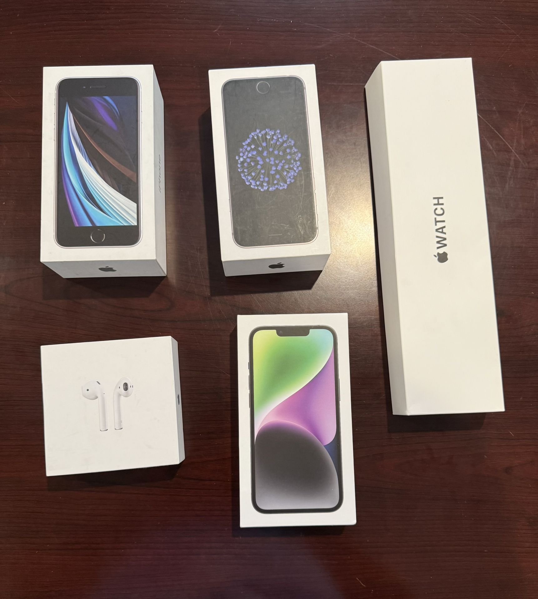 EMPTY CASES ONLY for Iphones, apple watch, and Airpods