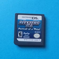Mystery P.I.: Portrait of a Thief (Nintendo DS, 2008) Cartridge Only
