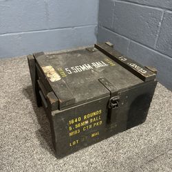 Vintage Ammo Crate 