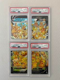 Pikachu V-Union 139 140 141 142 Celebrations Promo (En) set