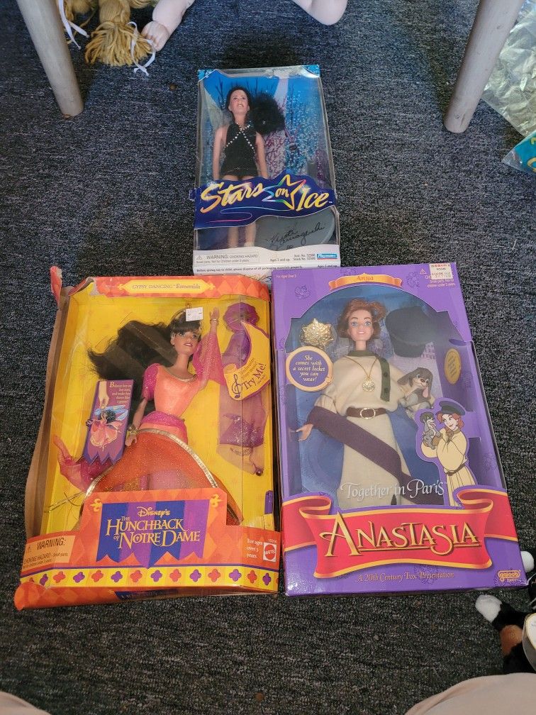 3 Unopened Random Dolls