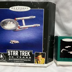 StarTrek Ornament Collection - NEW