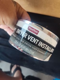 Dryer vent installation seal