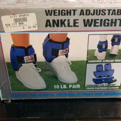 Ankle weights -adjustable