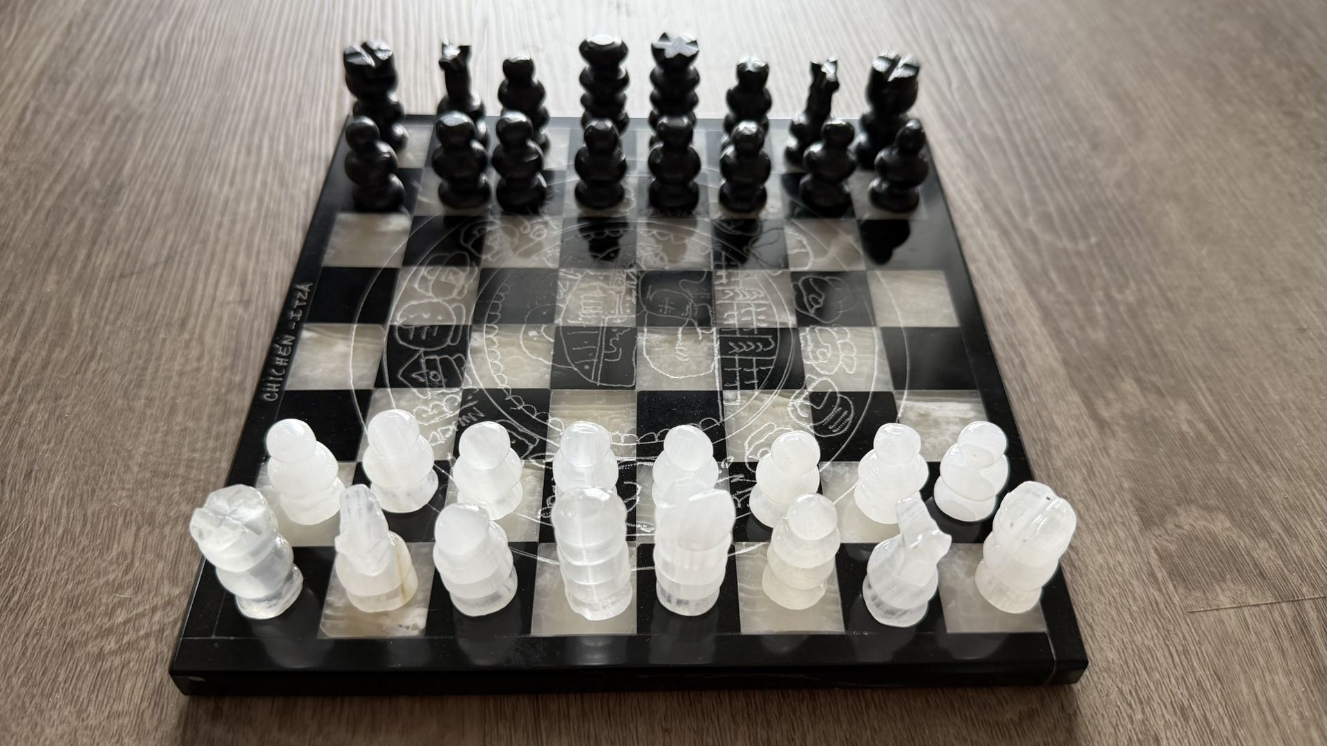 Beautiful Marble Chess Set
