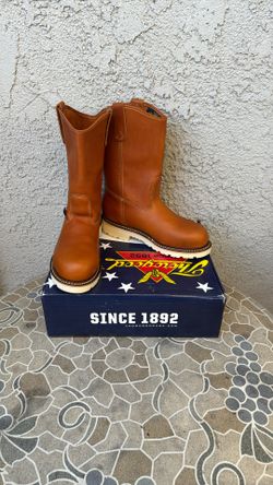 WORK BOOTS THOROGOOD SOFT TOE SIZE 8-9.5-12 MENS 