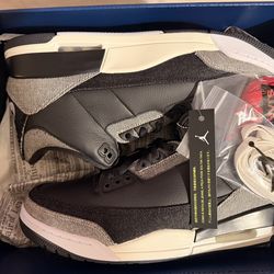 Jordan 3 Levi’s black